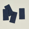 Dot Linen Napkin, Set of 4 - Navy