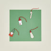 Nostalgia holiday ornaments set of 4