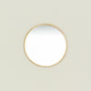 Round Brass Mirror