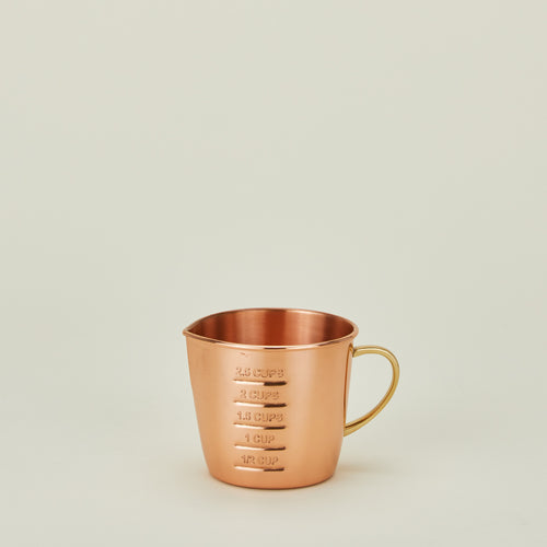Copper liquid measuring cup