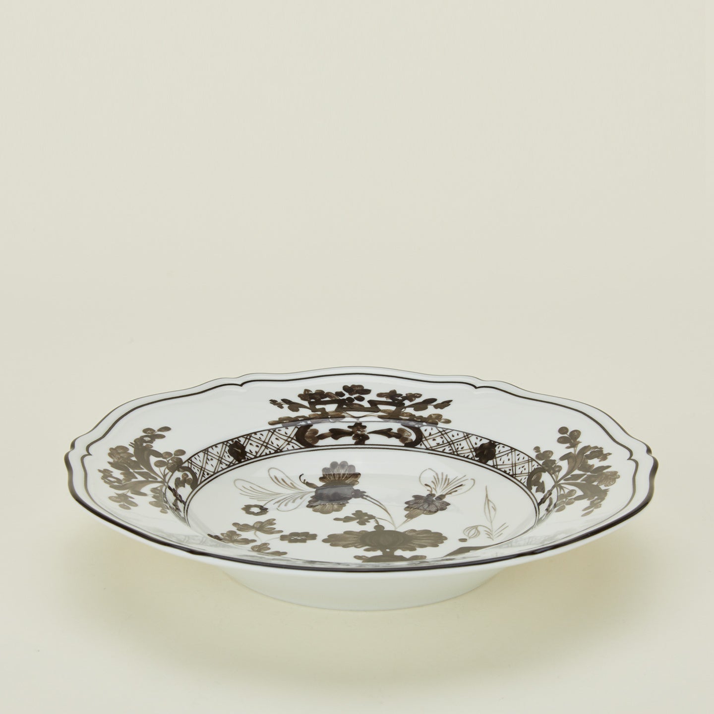 Ginori soup plate in albus