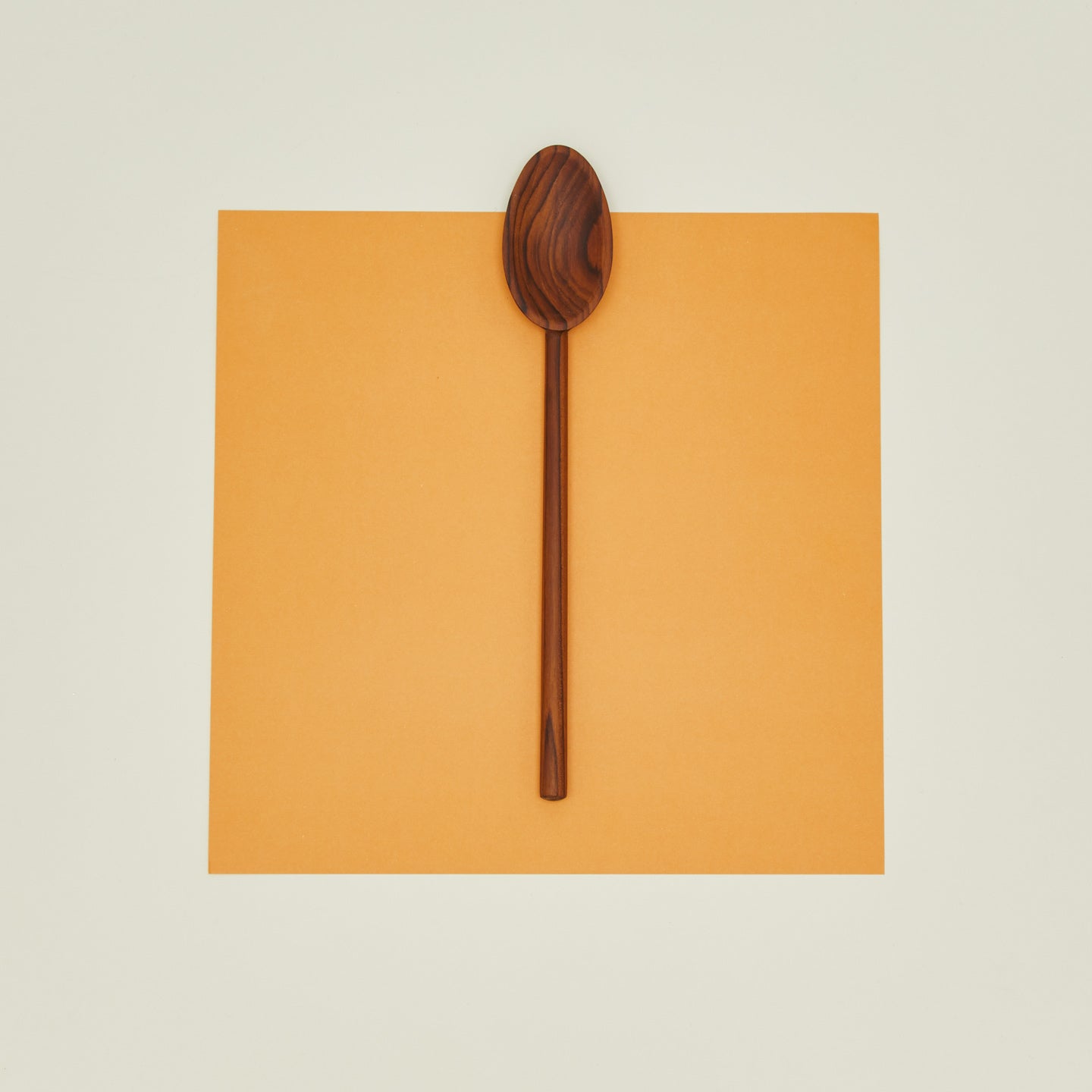 Teak cooking spoon