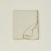 Blanket Stitch Boucle Throw