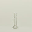 Large blown glass candlestick