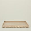 Rectangular Scallop Edge Tray