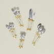 Jean Dubost flatware set