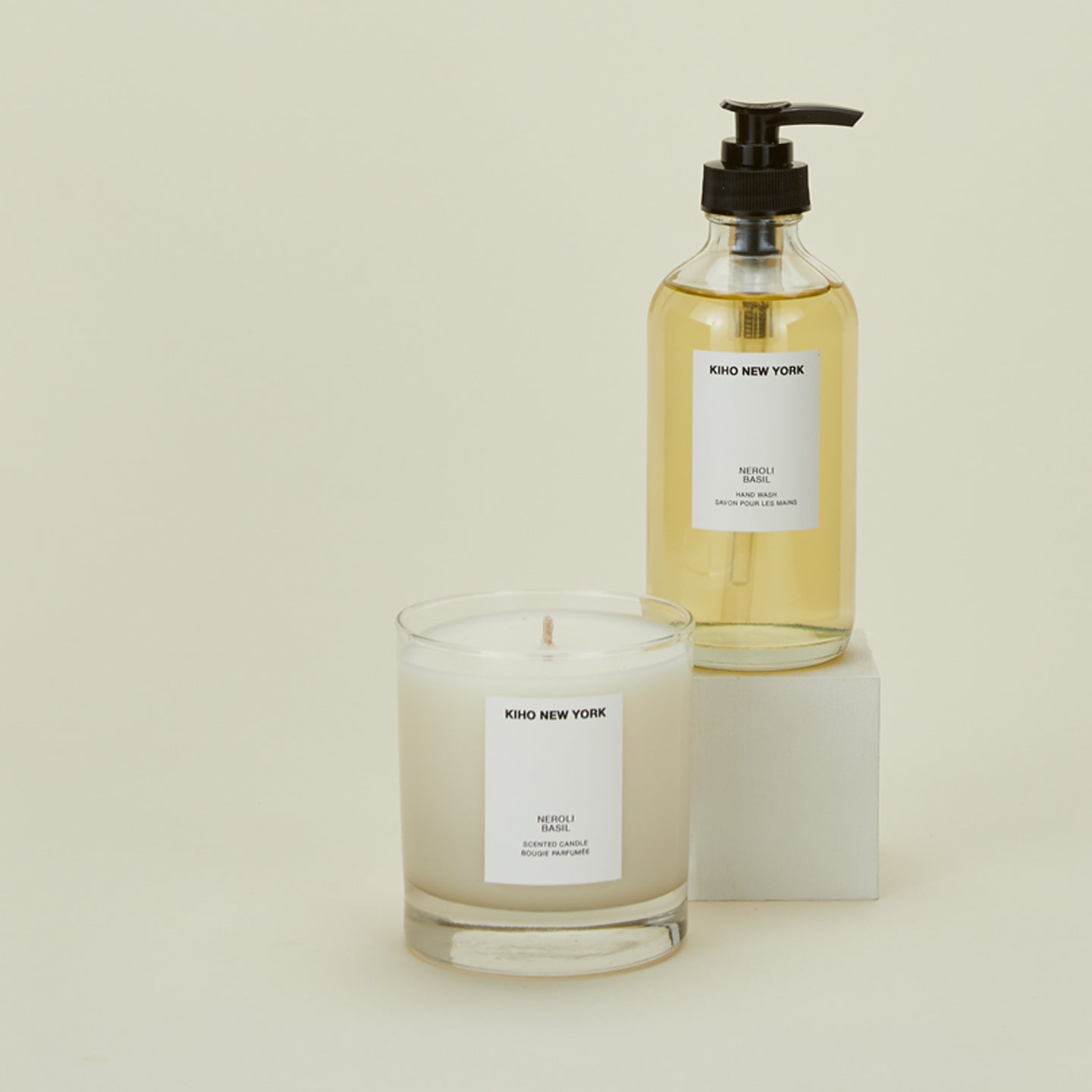 Basil handwash with basil candle