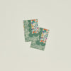 Mixed Floral Napkin, Set of 2 - Fern