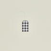 Buffalo plaid gift tag 