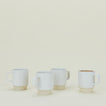 Group of four Modernist Mugs.