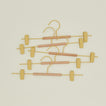Clip hangers in butter
