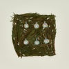 Mini Glass Ornament Set - Iridescent