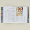 Old World Italian cookbook open