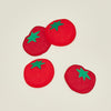 Tomato Cocktail Napkins, Set of 4