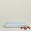 Porcelain rectangular baker in large with potatoes