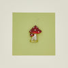 Glass Mushroom Ornament