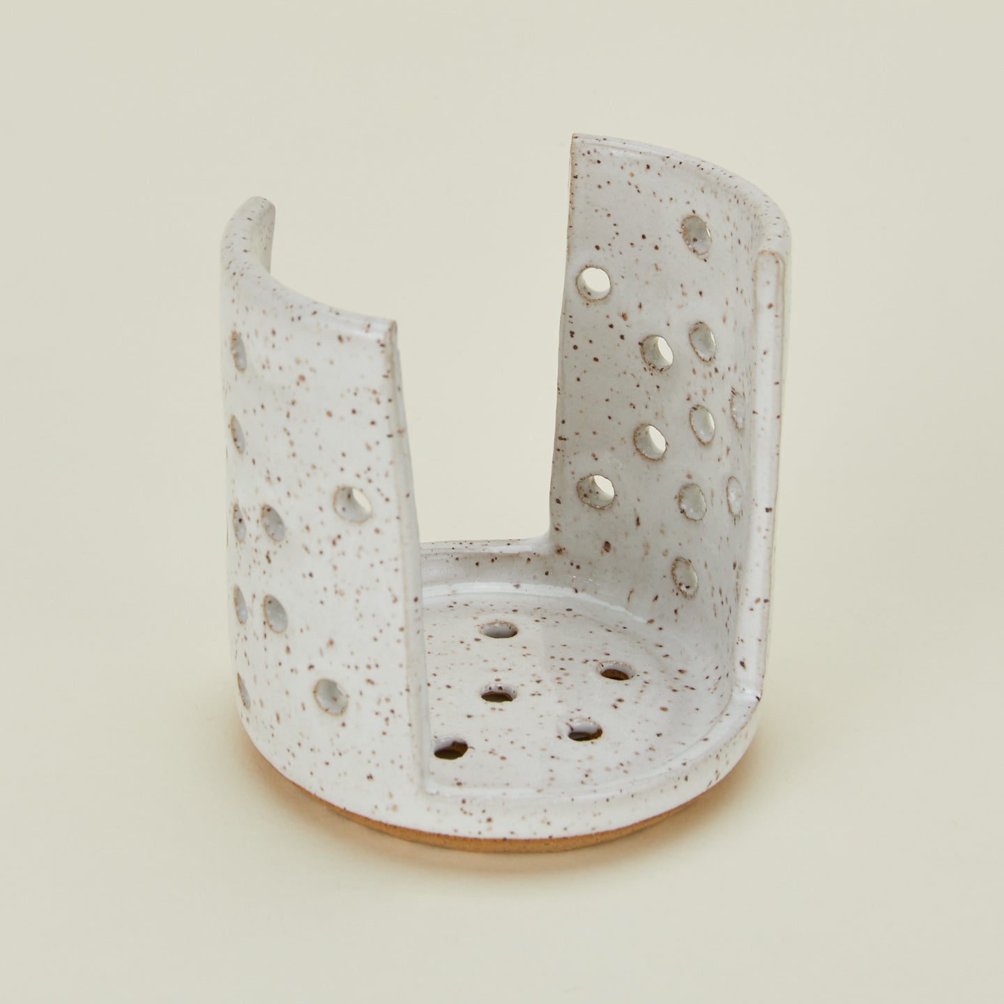 Rachael Pots sponge holder in white