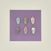 Pinecone Ornaments, Set of 6
