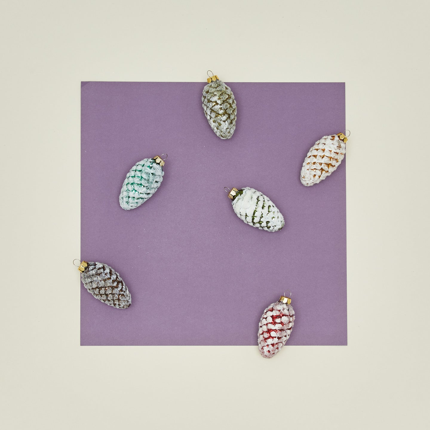 Pinecone ornaments