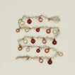 Vintage-y tinsel garland