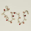 Vintage-y tinsel garland