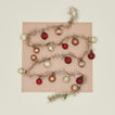 Vintage-y tinsel garland