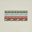 Red Cap wrapping paper family