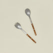 Bistrot salad serving set in teak
