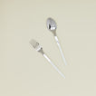 Bistrot Serving Set in white.