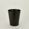 Tapered Wooden Wastebasket - Dark