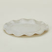 Ruffle edge platter