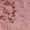 Close up view of Fraises De Bois Tablecloth