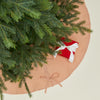 Simple Linen Tree Skirt - Blush