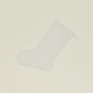 Simple Linen Stocking in Ivory