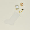 Simple Linen Stocking in Ivory