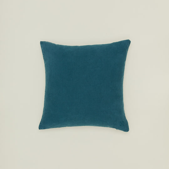 Simple Linen 18x18 Pillow - Peacock