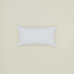 Simple linen pillow in white