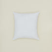 Simple linen pillow in white