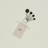 Simple Measuring Spoons - Black