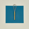 Simple Metal Whisk - Brass