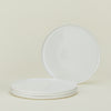 Simple Porcelain Dinner Plate, Set of 4