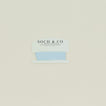 Soch & Co. frayed linen ribbon in sky