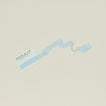Soch & Co. frayed linen ribbon in sky