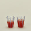 Sophie Lou Jacobsen La Verre petit glassware in sky with juice