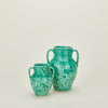 Splatter Vase - Sage/Green