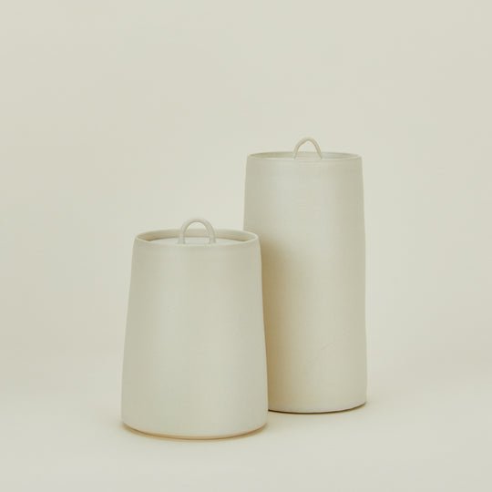 Narrow Lidded Jar