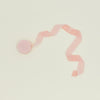 Raw Edge Velvet Ribbon - Blush
