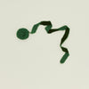Raw Edge Velvet Ribbon - Ever Green