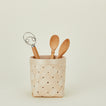 Verso Birch Basket with kitchen utensils