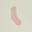 Cashmere + Merino Wool Socks in blossom